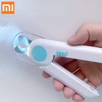 pet xiaomi dog grooming scissors nail clipper youpin professional led safety cat nail clippers stainless steel convenient cutter
