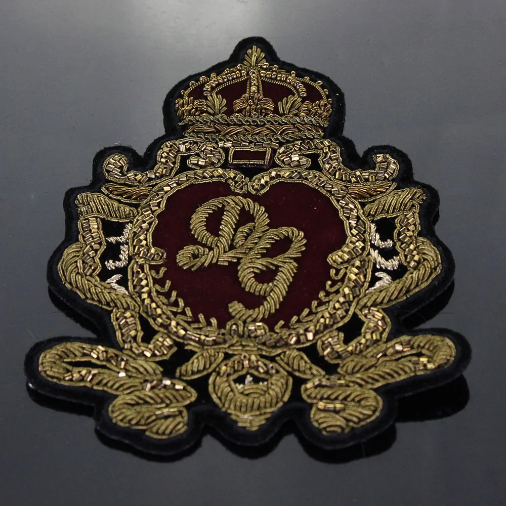 Усовершенствованная шелковая животная металлическая Весенняя нашивка ручная