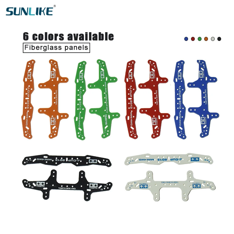 

1,5 мм Цветной Стекло волокно задний мульти-ролик Крепежная Скоба 95260 94954 J-CUP 2013 DIY Tamiya мини 4WD гоночный автомобиль модель задний бампер пластин...