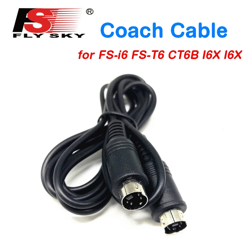 

FLYSKY Trainer Cable Coach Cable for FS-i6 FS-T6 CT6B I6X I6X RC Transmitter Radio Controller