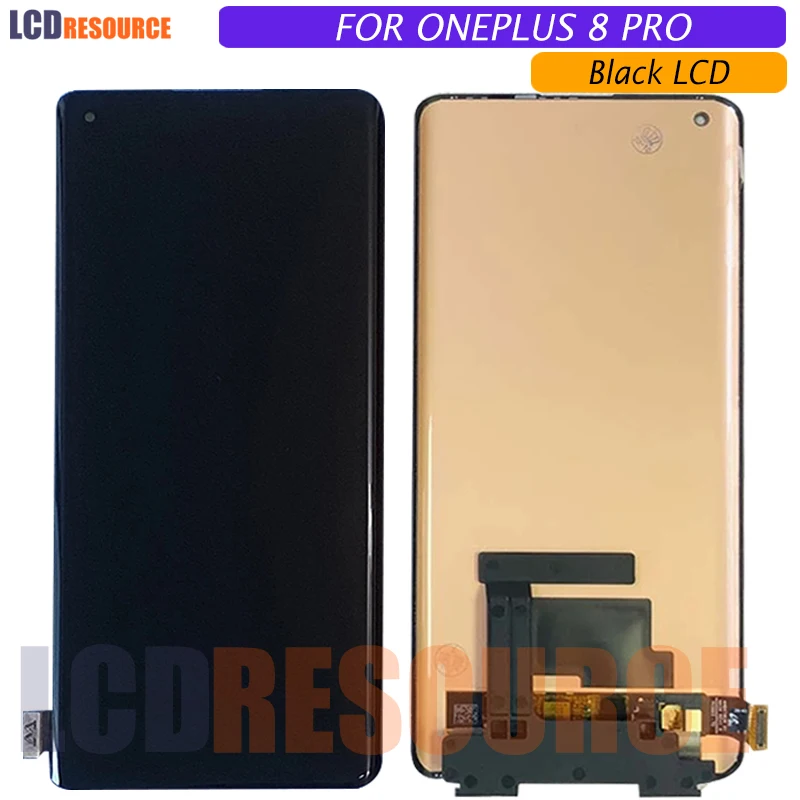 Pantalla LCD Amoled AAA + para Oneplus 8 Pro, repuesto de digitalizador de Panel t&aacute;ctil, para one plus 8 pro, IN2023, IN2020, IN2021-2