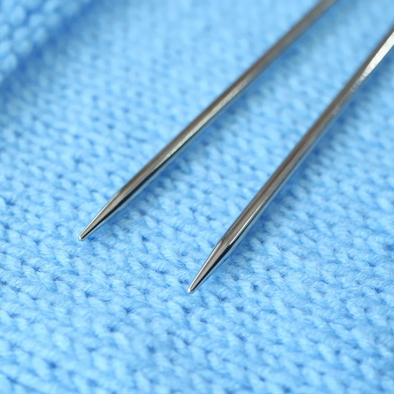 Спицы для вязания сделай сам круговые нейлоновые спицы 40/60/80/100/120 см свитеров