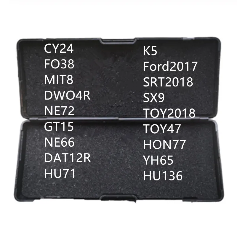 Инструмент для ремонта автомобиля lishi tool SIP22 B111 BW9MH CY24 DAT17 мау4r мау45 FO38 GT10 GT15 GM37 GM39