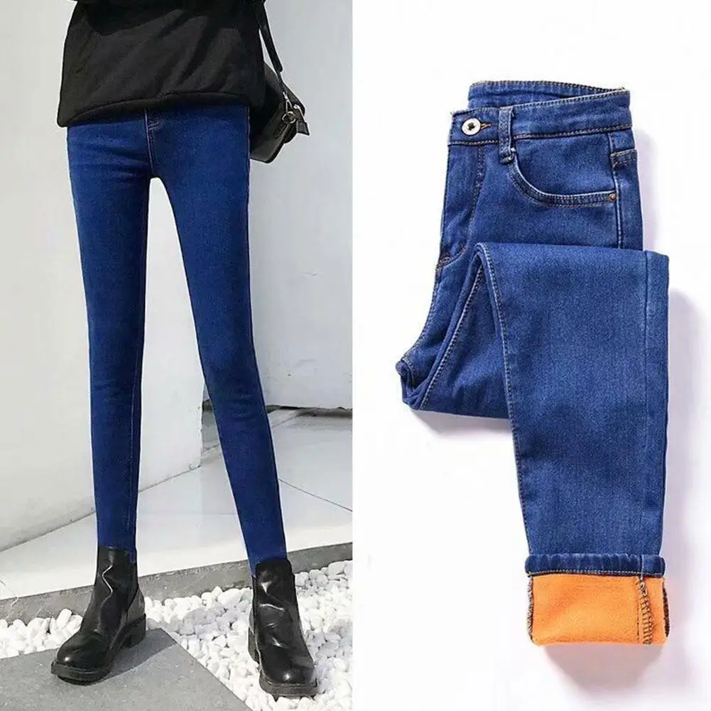 

Women Black Blue Jeans Leggings Mujer Casual Skinny Legging Femme Denim Womens For Women Waist Jeggings High B8R7