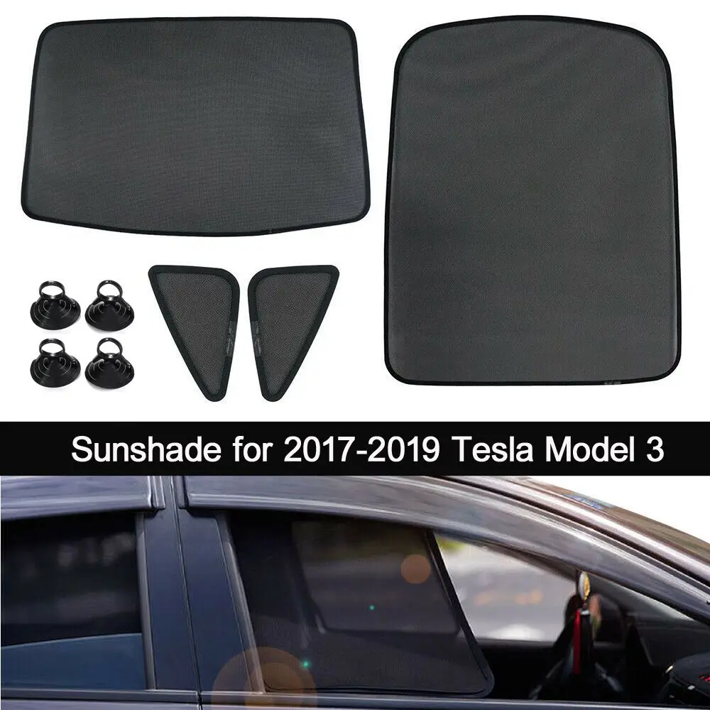 Audew для Tesla модель 3 Автомобильный солнцезащитный экран занавес черный чехол на крышу Солнцезащитная изоляция анти-УФ Автомобиль Skylight слепой Сетка Набор