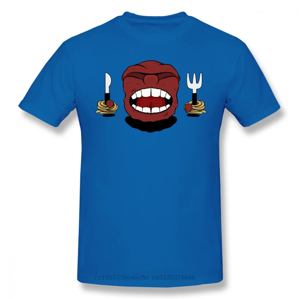 

2021 Leisure Fashion 100% cotton T-shirt Men Overcooked Kitchen Cooking Game s Funny Tops Meatball Monster Pure Harajuku