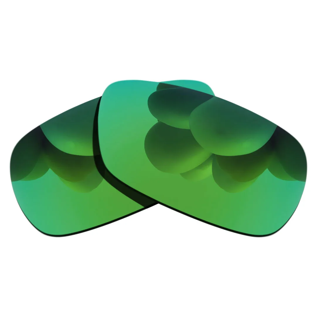 

Поляризованные Сменные линзы для-Oakley Crosshair 2,0, оправа для солнцезащитных очков, реальное цветной зеркальный покрытие, зеленые варианты