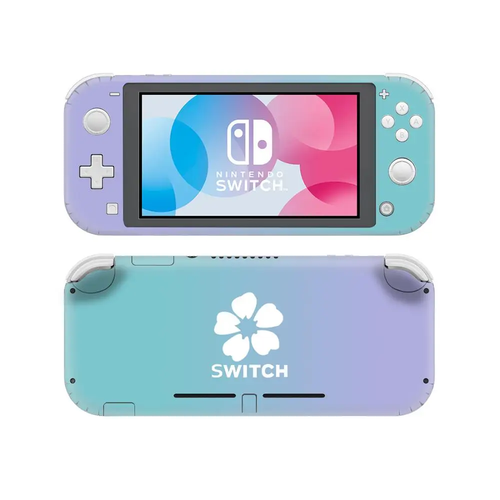 Чистый фиолетовый цветок Nintendo Switch наклейка на кожу Наклейка Обложка для Lite