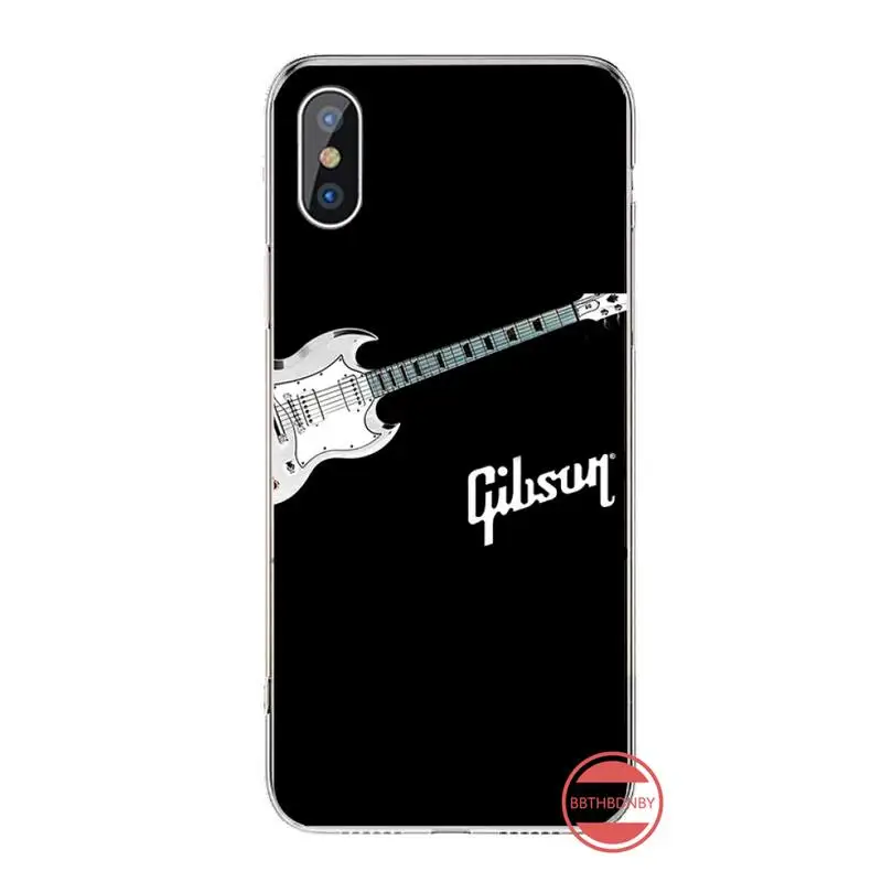 Чехол для телефона Gibson Guitar iphone 13 14 12 plus x xs xr 11 pro max