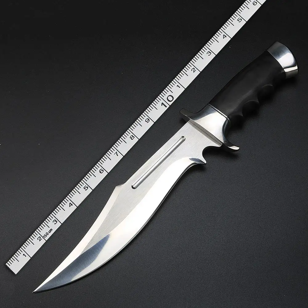 Wild survival straight knife radon geometry camping hunting portable self-defense | Knife