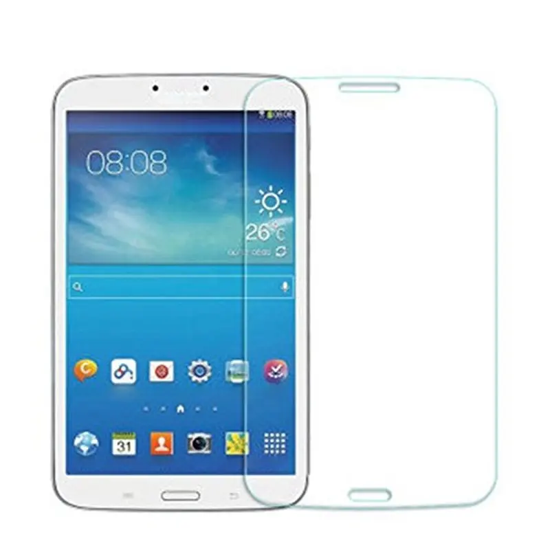 Защитное стекло на весь экран 9H закаленное для планшетов Samsung Galaxy Tab 4 диагональю 8