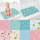 Складной детский пеленальный коврик с рисунком звездыутки, дизайнерские детские пеленки для кроватки, хлопковые водонепроницаемые Многоразовые подгузники, приятные на ощупь