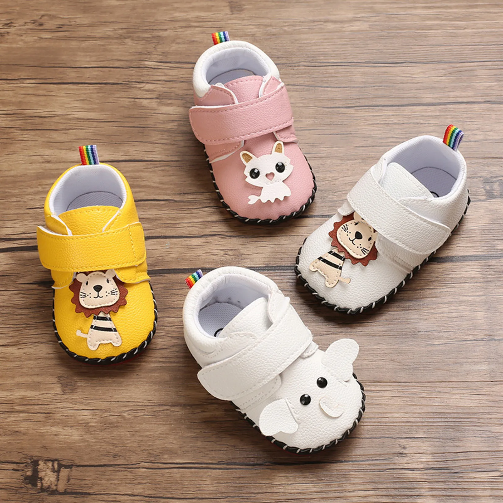 Мокасины детские из мягкой натуральной овечьей кожи тапочки для начинающих