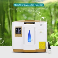 dedakj 1lw portable oxygen concentrator nebulizer 93 concentration household oxygen generator anion function oxygene machine