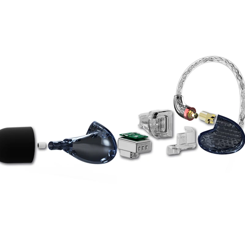 AUDIOSENSE T300 Pro 3 Ноулз сбалансированная арматура драйвер в ухо монитор с MMCX Detchable 8 нитей провода Переопределение качества звука