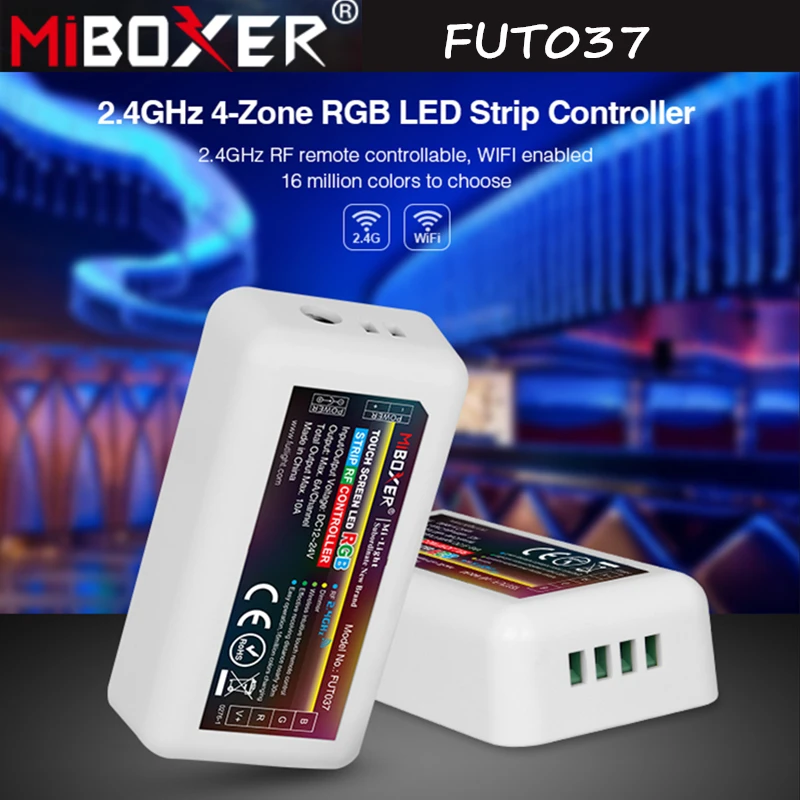 

Miboxer 2,4G 4-зонный RGB-контроллер