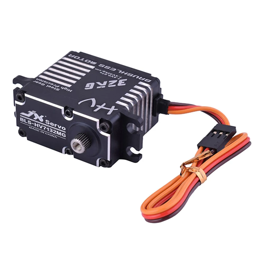 JX Servo BLS-HV7132MG 32 кг 7 4 В 0.07sec высокоскоростная Точная стальная шестерня с ЧПУ