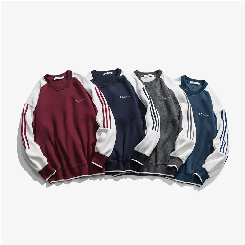 Японский колледж Ветер небольшой свежий контрастный цвет полосатый круглый