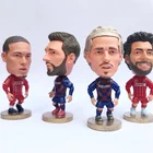 6,5 см милые фигурки футбольных звёзд, пластиковые ПВХ-фигурки для игры в футбол, игрушки для мальчиков и девочек, сувенирные поклонники, подарок на день рождения