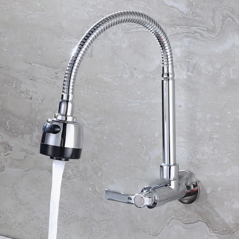 

360 Rotate Faucet Kitchen Faucet Flexible Wall Sink Tap Saving Tap Water Saving Filter Shower Head Nozzle Tap Connector