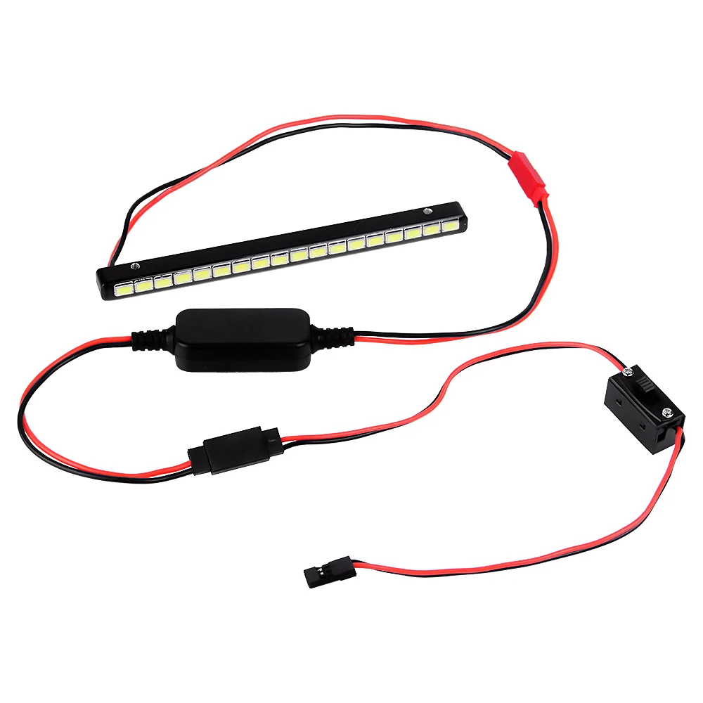 RC автомобильный металлический 18 светодиодный светильник на крышу с