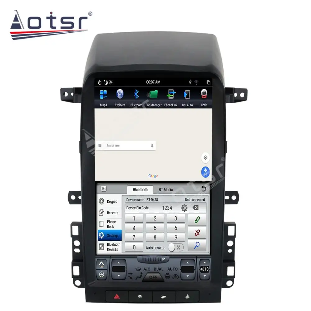 Автомагнитола для chevrolet Captiva 2008-2012 мультимедийный проигрыватель на Android 9 0 4G экран