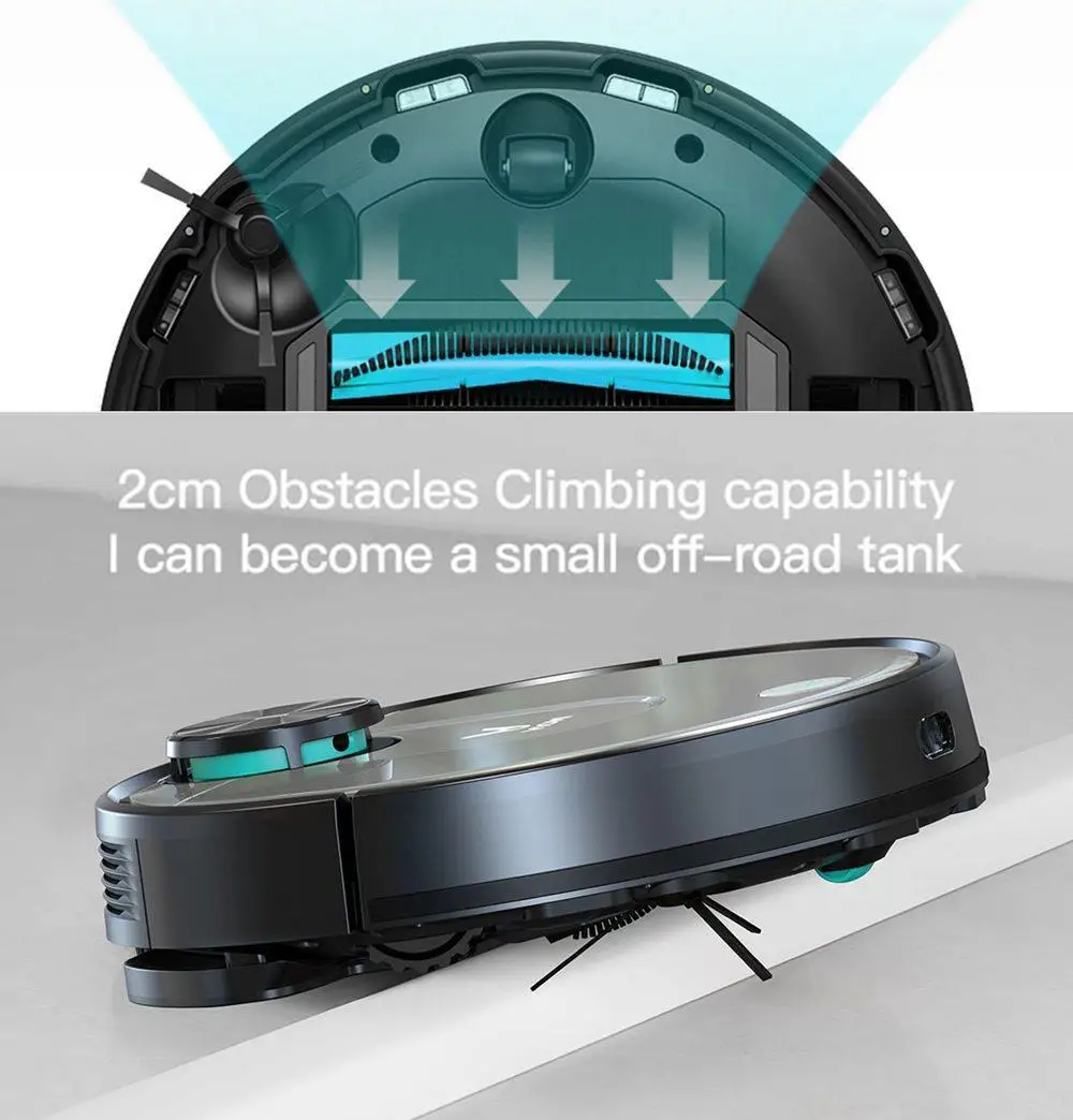 

[In Stock] VIOMI Robot Vacuum Cleaner V2 Pro Smart Clean High Suction LDS VS V2 Laser Navigation Electric Control