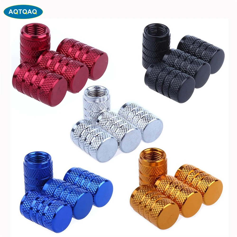 8 шт./лот колпачки для штока шин алюминиевые автомобильные пылезащитные