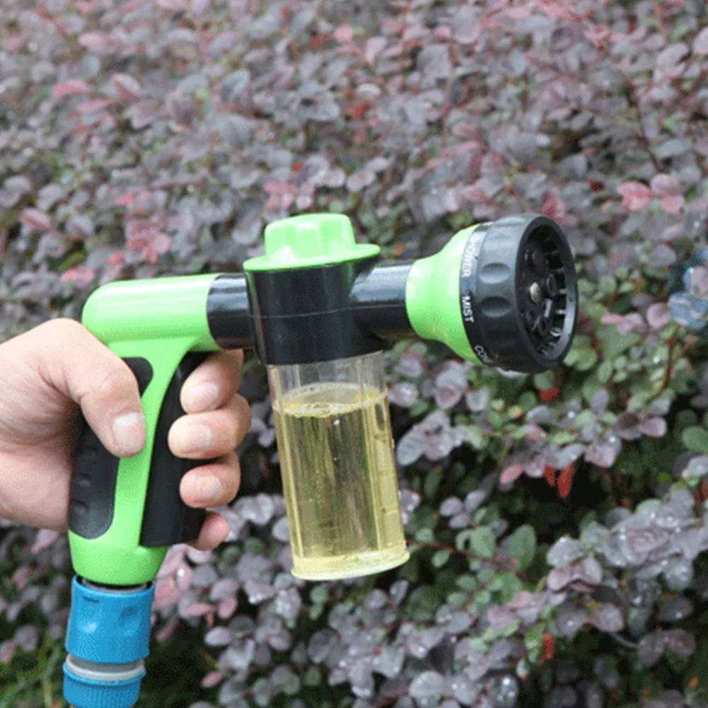 

Multi-Purpose Car Wash High-pressure Portable Foam ABS Cleaning Tool Handheld Home Lawn Adjustable Water Sprinkler