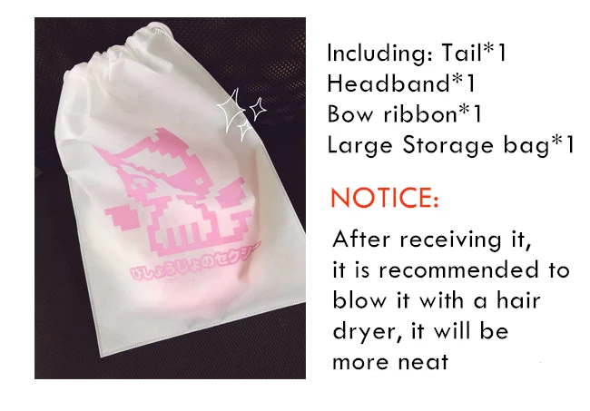 New Neko Cat ears Headbands with Fox Tail Bow Metal Butt Anal Plug Erotic Cosplay Accessories Adult Sex Toys for Couples | Красота и