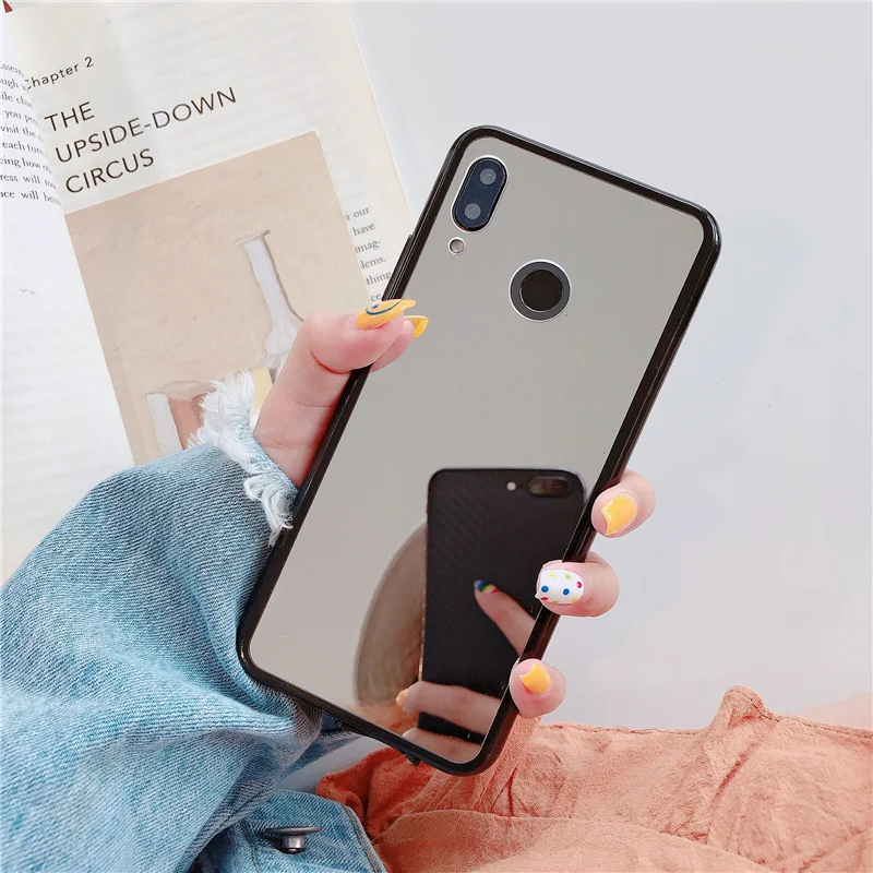 Зеркальный силиконовый чехол для Xiaomi Redmi Note 7 8 Pro 6 5 5A 4X K20 8A 7A 6A Plus Mi9 Mi8 Mi 9T A2 Lite