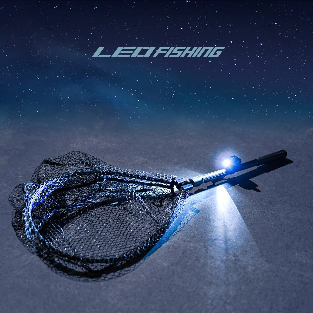 

70 lumens Leo mini night Fashing Net light waterproof ABS Bundled rod body vibration induction lamp spotlight fishing gear