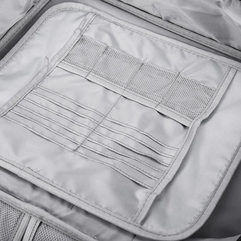 

DoubleLayer Password Lock File Ticket Bag Large-Capacity Document File Organizer for Family Travel for Storing Important Items