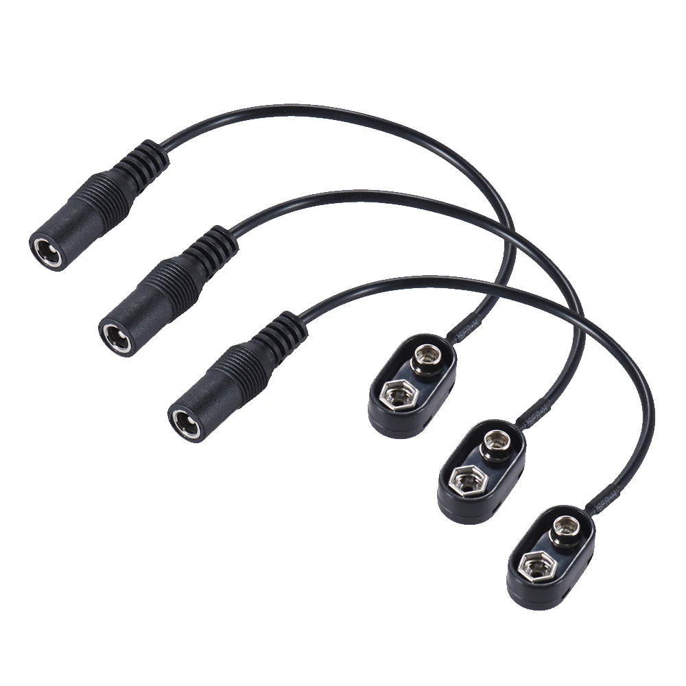 Горячие Новые зажимы-преобразователи батареи 9 В защелкивающийся соединитель 2 1