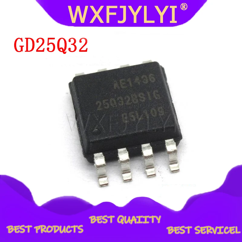 5 шт./лот GD25Q32 GD25Q32BSIG SOP-8 GD25Q32CSIG | Электронные компоненты и принадлежности