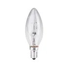Галогенная лампа E14, прозрачная Энергосберегающая лампа в форме свечи, 220-240 в перем. Тока