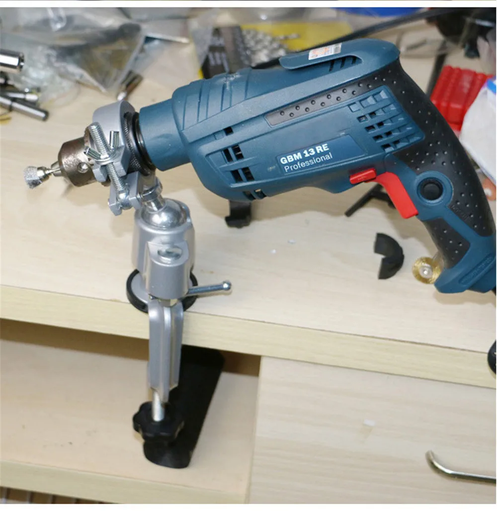 Мини тиски мини дрель вращающиеся инструменты настольная лампа из алюминиевого