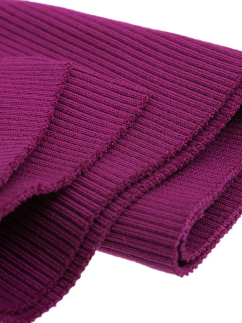 Thick 100% Cotton Neckline Cuff Lower Hem Clothing Rib Knit Fabric For Baby Garment accessories | Дом и сад