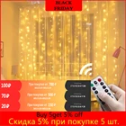 3 м USB светодиодная гирлянда Рождественские украшения 2022 гирлянда светодиодсветильник гирлянда скасветильник освещение Рождественское украшение Рождественская светодиодная занавеска новый год