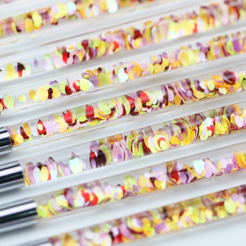 

Nail Art Acrylic French Painting Brush Flower Design Stripes Lines Liner DIY Drawing Pen Manicure Tool