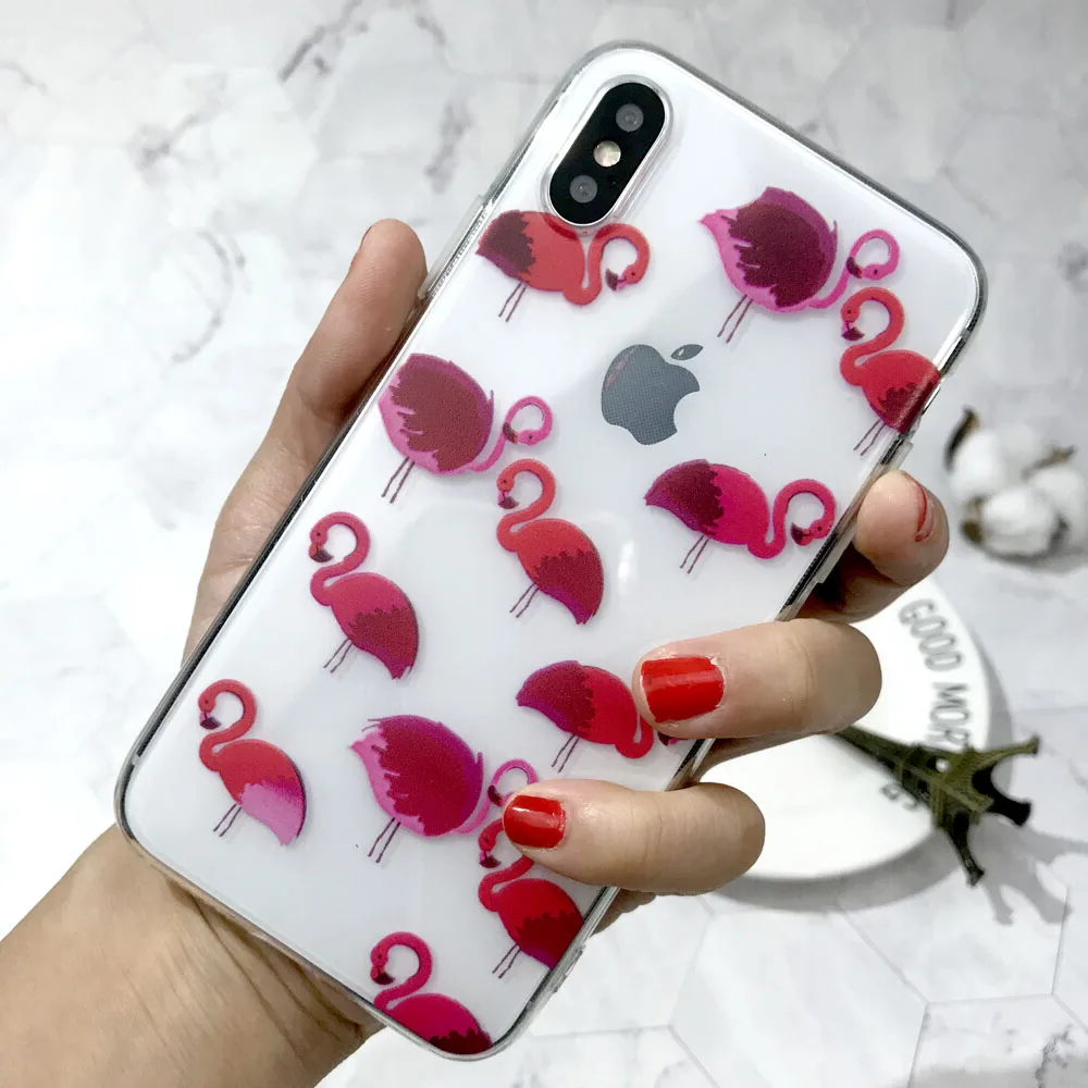 Милый чехол для iphone X, 8, 7, 6 Plus, XS, 11 Pro, чехол для MAX XR, силиконовый мягкий ТПУ чехол для телефона s, для iphone XS, 7, 8, 6, 6S Plus, X, чехол - Цвет: 10