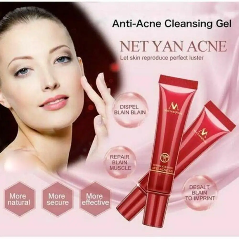 Красота травяной очищающий крем от акне для женщин увлажняющий контроль