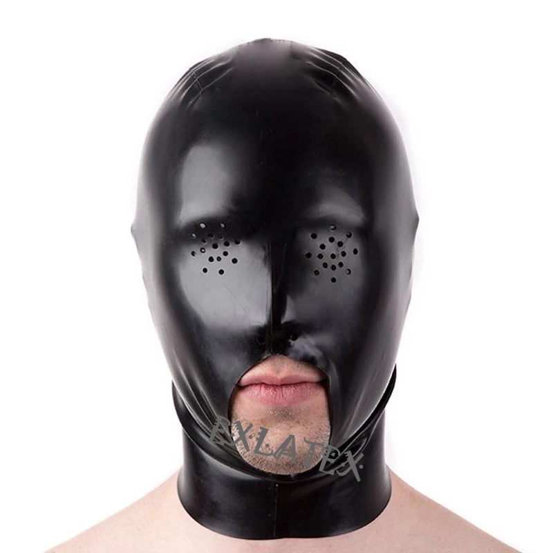 Маска Дэдпул из латекса унисекс маска sm перфорированные глаза с открытым