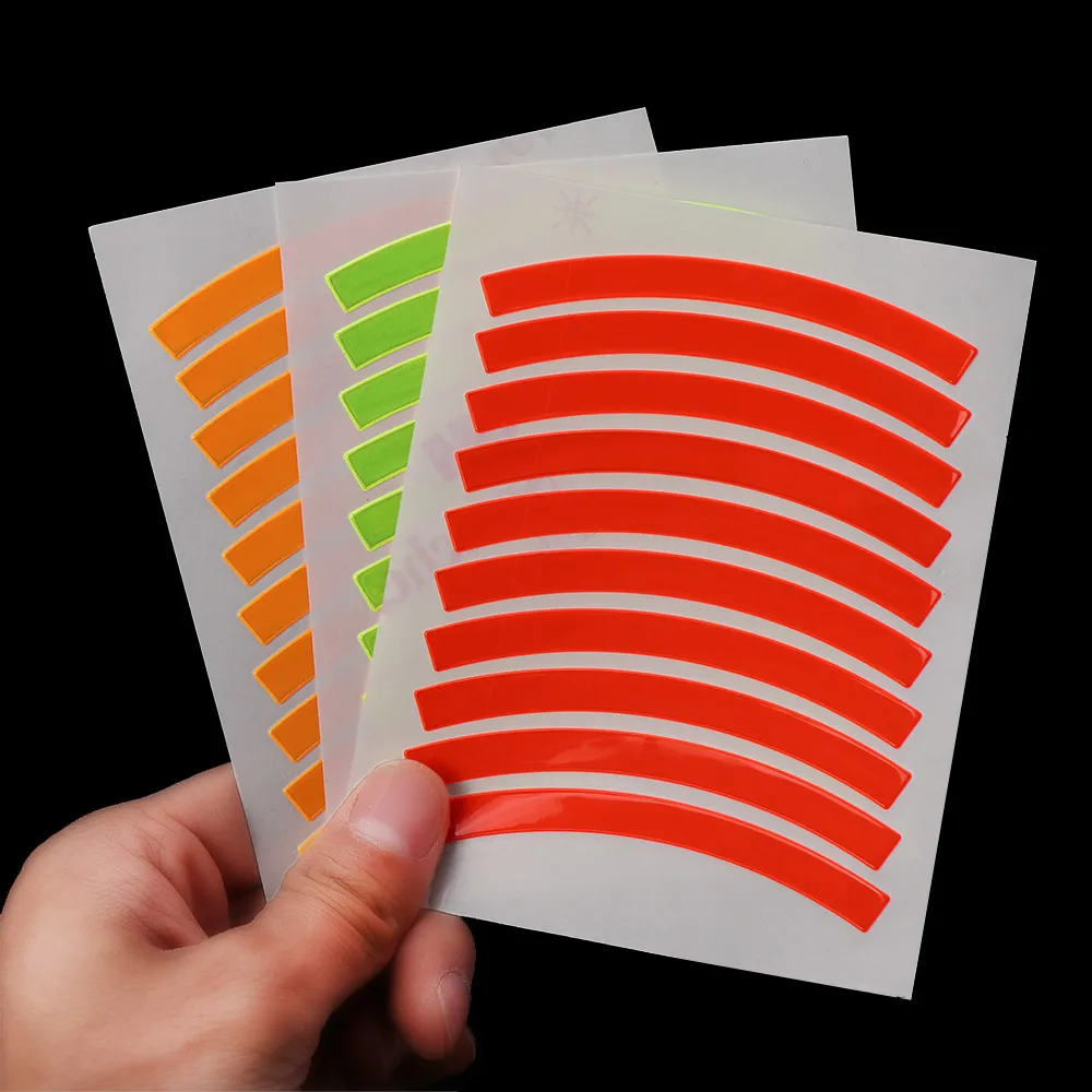 1/10 шт. велосипед со светоотражающими наклейками для езды на велосипеде