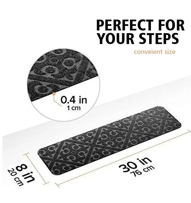 Противоскользящий дизайнерский защитный коврик для детей пожилых и собак