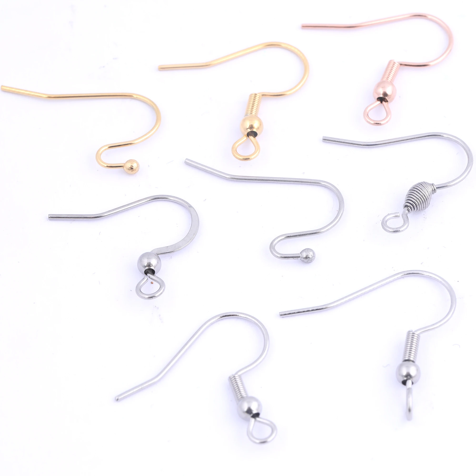 50 шт. серьги Крючки из нержавеющей стали|stainless steel earring hooks|ear wiresearring hooks |