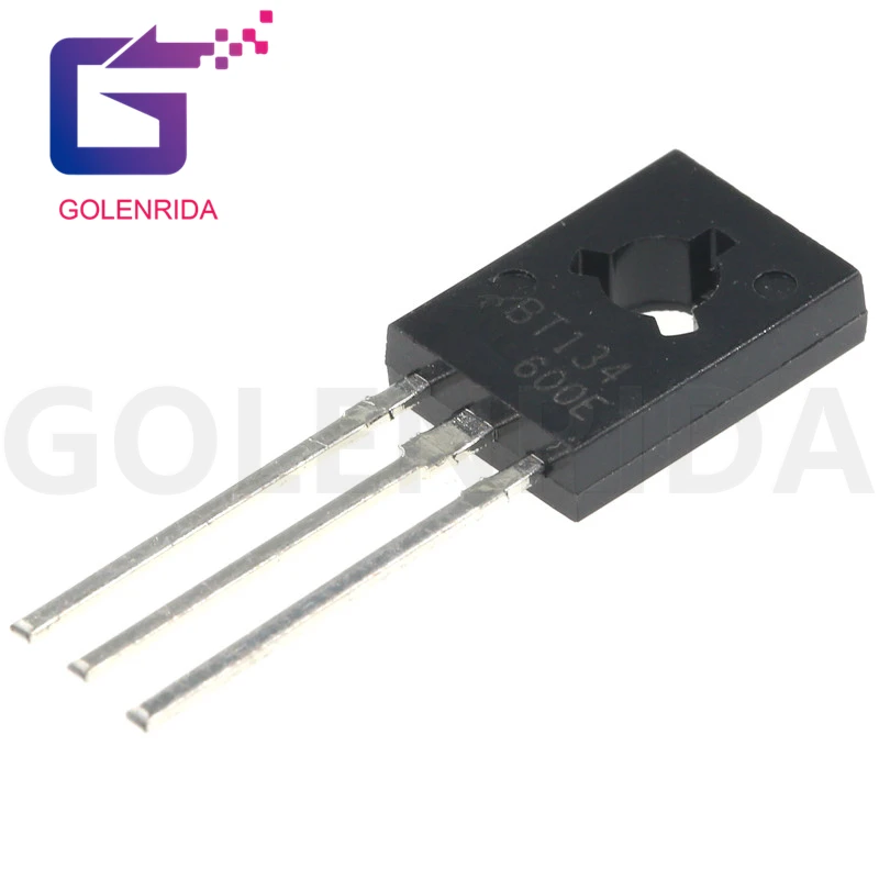 10 шт BT134-600E BT134 600E TRIAC SENS GATE 600V 4A TO-126 | Электронные компоненты и принадлежности