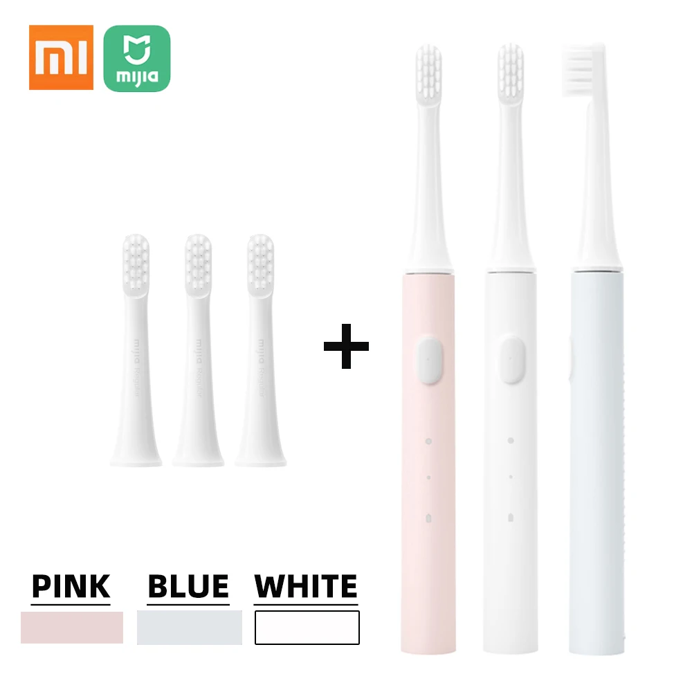 Зубная щетка Xiaomi Mijia T100 звуковая электрическая водонепроницаемая ультразвуковая