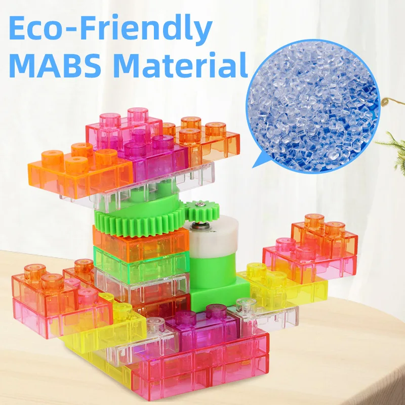 DIY Electronic Constructor LED Building Blocks Designer Kits Builder Discover Science Project Circuit Education | Игрушки и хобби