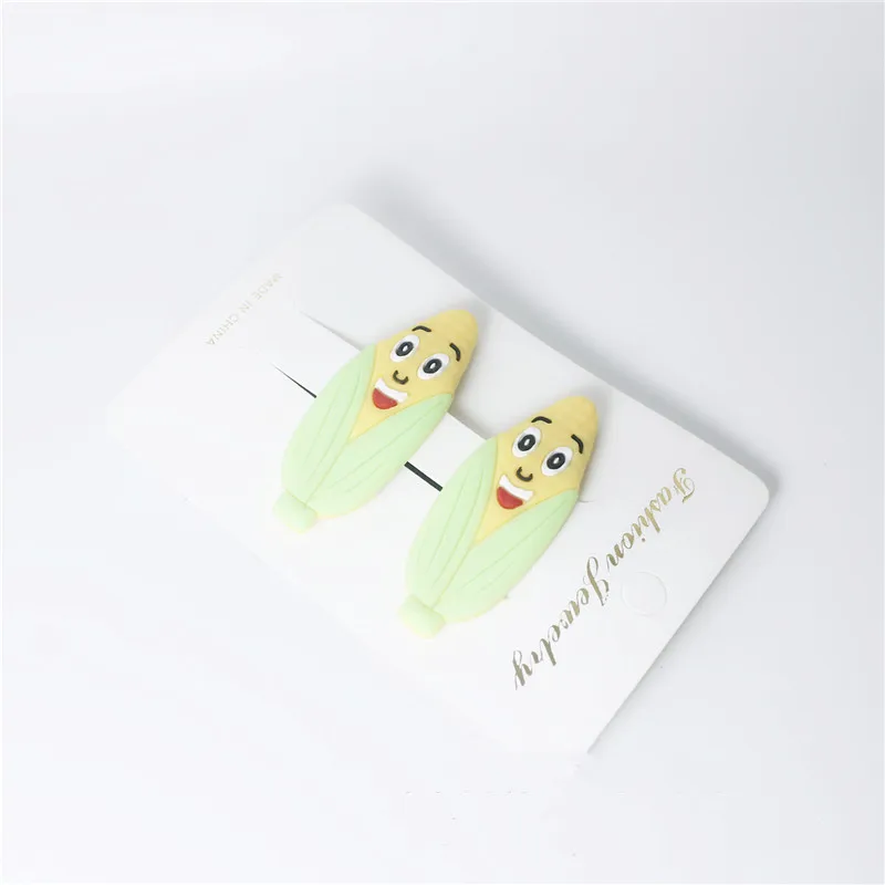 Мультяшные фрукты зажимы для волос детские заколки невидимки аксессуары девочек